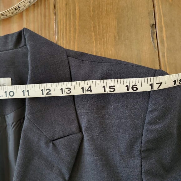 Vintage Larry Levine Classic Gray Womens Blazer Size 10 - Picture 9 of 16